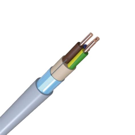 Mantelleitung Pvc Nym St J X Mm Grau