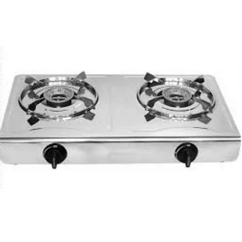 SS Double Burner Gas Stove At Rs 900 Two Burner Gas Stove In Delhi