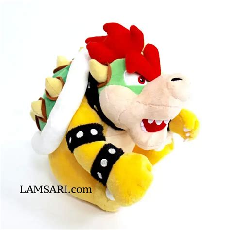 Universal Studios Super Nintendo World Bowser Stuffed Plush 8.5 Inches ...