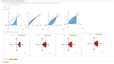 Solved Find The Volume Of The Solid Obtained By Rotating The Chegg