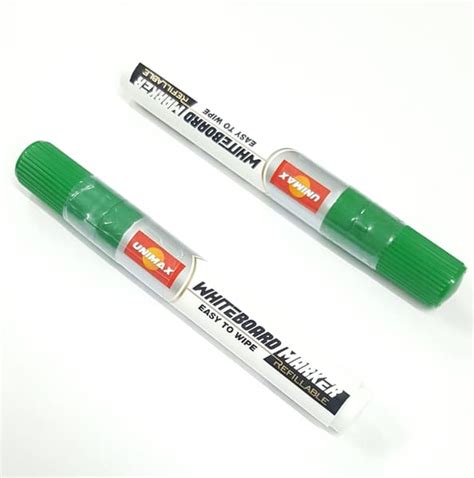 MARKER UNIMAX WHITEBOARD GREEN 10 PCS BOX 400 CS OFFICE SUPPLIES