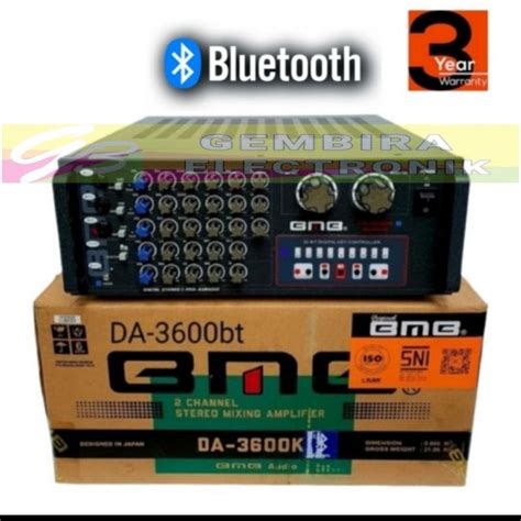 Jual Amplifier Bmb Da K Bluetooth Original Da K Watt