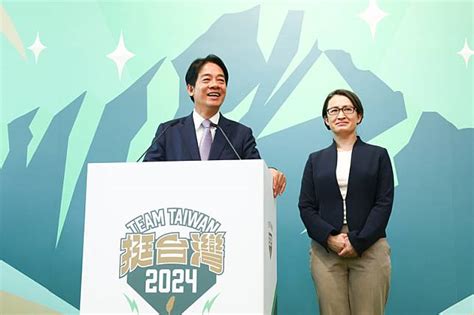 2024總統大選 賴清德宣布搭檔蕭美琴 圖 中央通訊社 Line Today