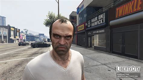 Download Facial textures of the main characters in 4K resolution for GTA 5