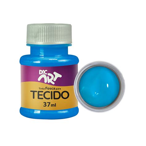 Tinta Fosca Para Tecido DAC Art Azul Marinho 37ml 22001 30 DAC