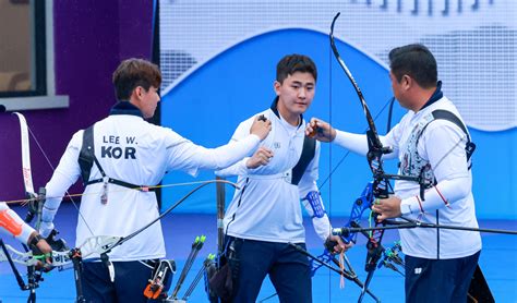 남자 양궁도 해냈다13년 만에 아시안게임 단체전 금메달 헤럴드경제