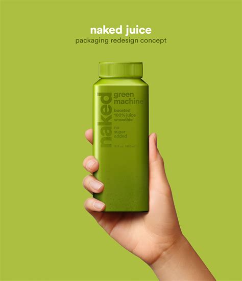 Naked Juice Packaging Redesign Concept Behance