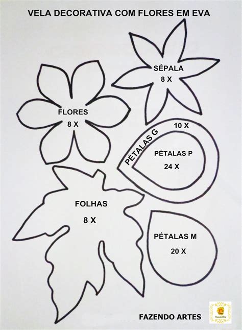 Arte Safira Molde Da Flor Girassol De Eva Sem Frisador C13