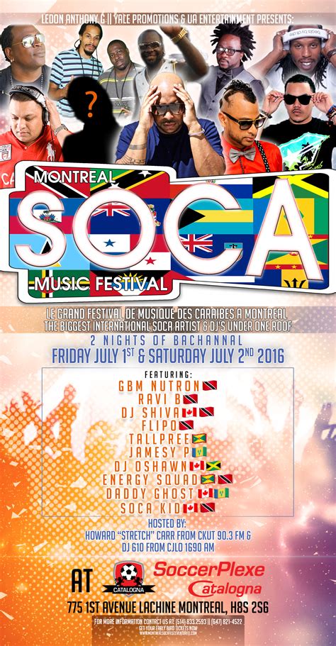 MONTREAL SOCA MUSIC FESTIVAL