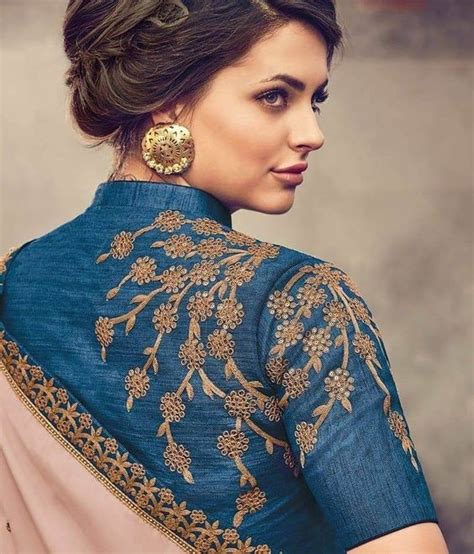 Blouse Embroidery Designs To Check Out This Wedding Season Bridal