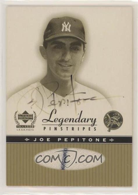 2000 Upper Deck Yankee Legends - Legendary Pinstripes - Autograph #JP-A ...