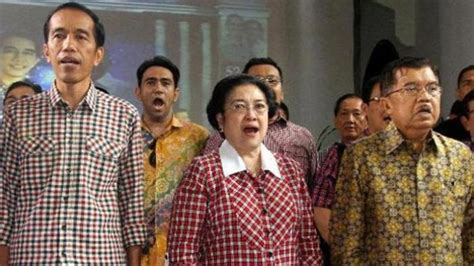 Megawati Ucapkan Selamat Kepada Jokowi Jk Tribun