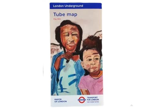 TFL LONDON UNDERGROUND Tube Map 2020 2021 Jan May And Nov 2022