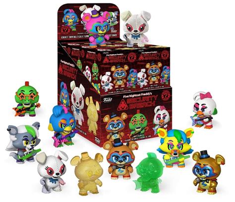 Fnaf Security Breach S1 Mystery Minis Box 12 Figurines