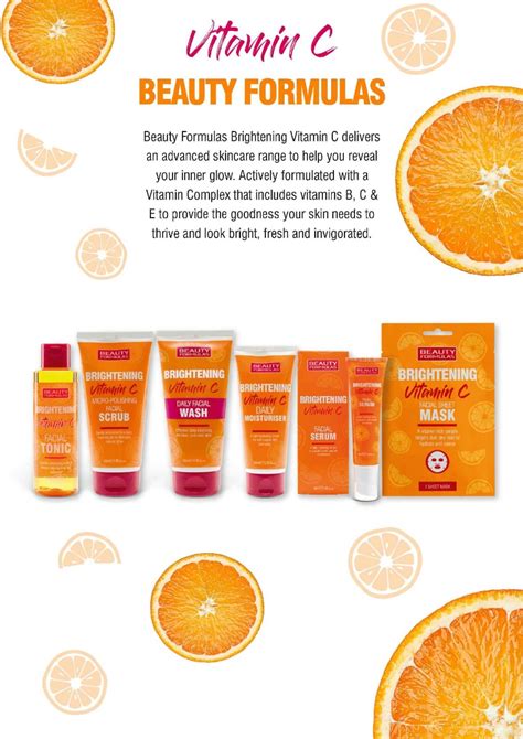 Beauty Formulas Brightening Vitamin C Micro Polishing Facial Scrub