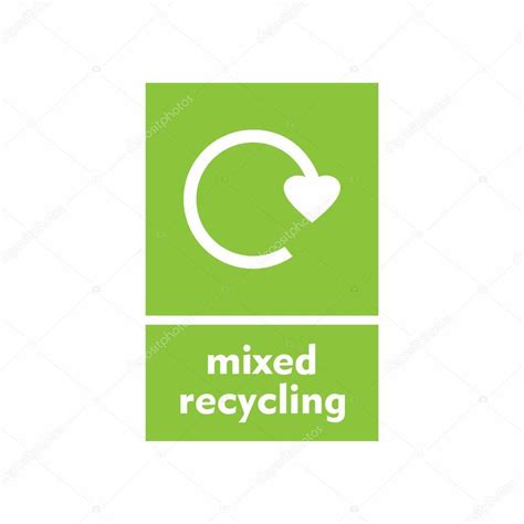 Mixed recycling sign — Stock Vector © dobdea.zsolt.gmail.com #146480683