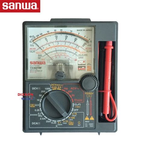 Jual Alat Ukur Avometer Analog Multimeter Multitester Sanwa Jakarta