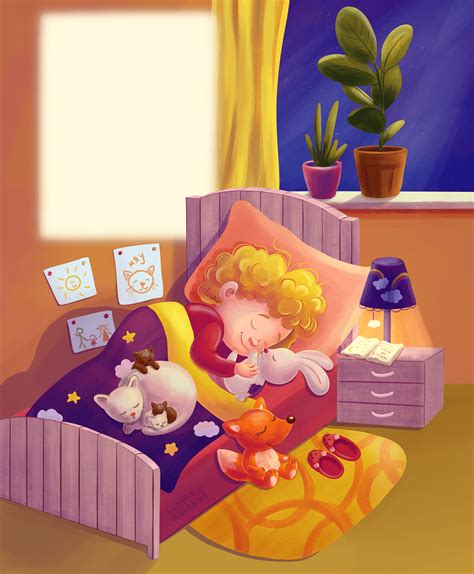 Children's book illustration. Bedtime stories. on Behance