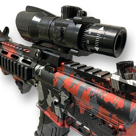 Lançador de Bolinhas de GEL Orbeez CT556 Vermelho Ncp Airsoft Brasil