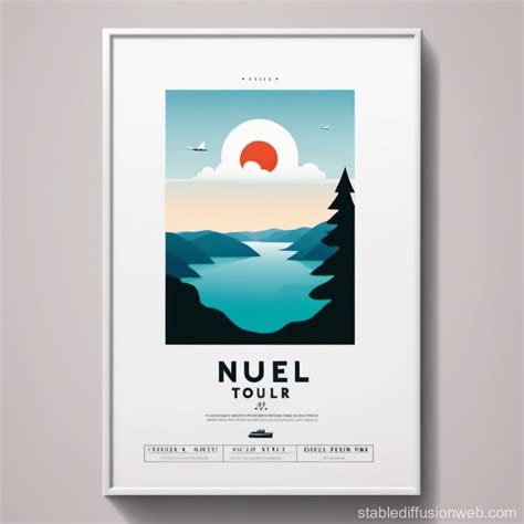 Minimalist Travel Poster Design | Stable Diffusion en línea