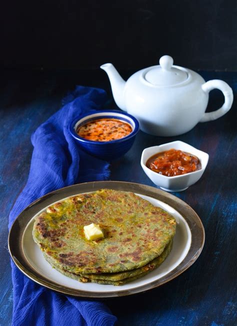 Palak Paneer Paratha Recipe How To Make Palak Paneer Paratha Maayeka