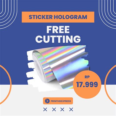 Jual CETAK STICKER HOLOGRAM Shopee Indonesia