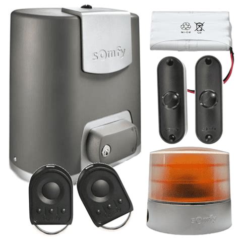 SOMFY Zestaw Bram Przesuwnych ELIXO 500 3S RTS 24V Comfort Pack