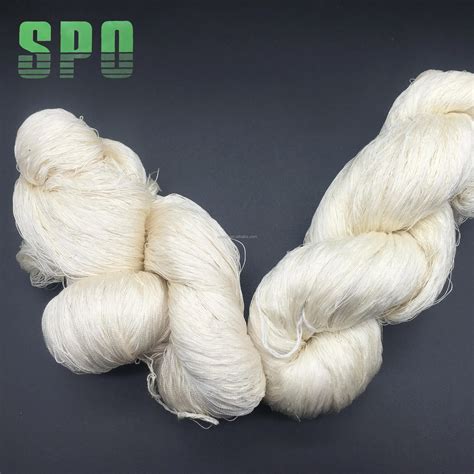 100 Spun Silk Yarn580 Twists Natural Style Raw Silk Yarn Hank100