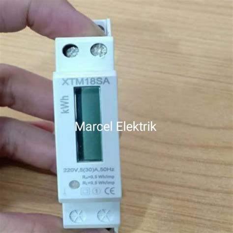 Jual Kwh Meter Phase Merk Fort Xtm Sa Digital A Shopee Indonesia