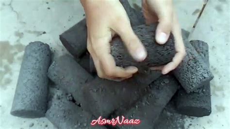 Gritty Charcoal Sand Cement Floor Dry Water Crumbling Cr Asmr Naaz