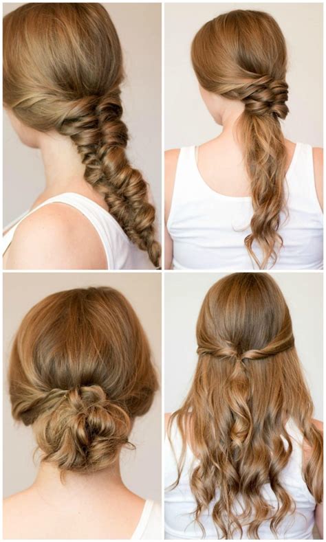 10 Coiffures Simples Pour Les Cheveux Longs Que Vous Pouvez Créer En 10