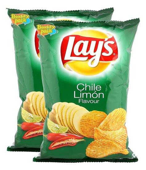 Lays Big Bazaar Combo Potato Chips Chile Lemonflavour 52g Pack Of