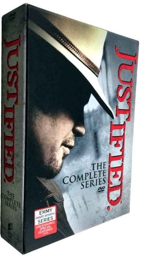 Justified The Complete Series Seasons 1 6 Dvd 19 Disc Box Set Free Shipping