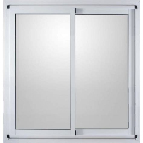 Ventana Aluminio Blanco Vidrio Entero Sin Guia Cm X Cm