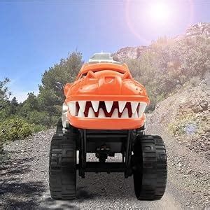 Amazon Build Me Dazmers Dino Monster Truck Motorized T Rex