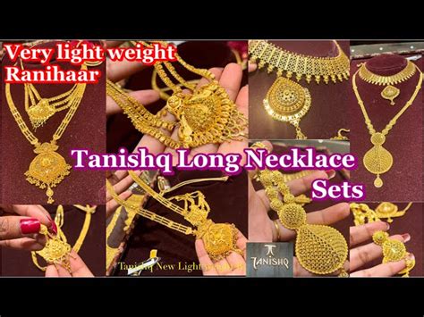 Tanishq Ranihaar Long Haram Gold Necklace Designs With Off