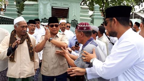 Masa Tenang Pilpres Prabowo Resmikan Masjid Miliknya