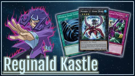 Reginald Kastle Shark Ace Cards With Chants Yu Gi Oh Duel Links