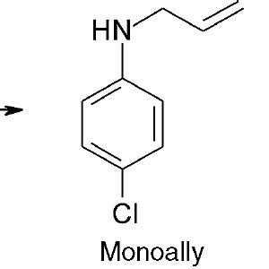 Scheme of synthesis of N-allyl-4-chloroaniline and the byproduct... | Download Scientific Diagram