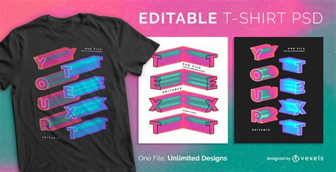 T-Shirt Design Templates | Editable PSDs