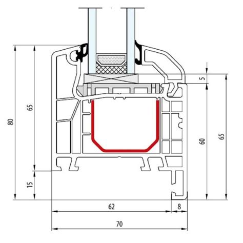 Detailzeichnungen Kunststofffenster IDEAL 4000 Monoblock Fensterblick De