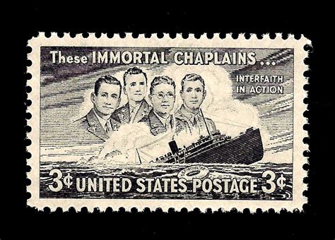 10 Immortal Chaplains Pack Of 10 Vintage Issued In 1948 Etsy