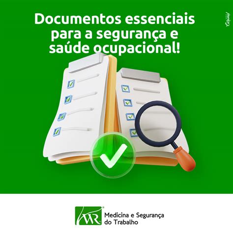 Conhe A Os Documentos Essenciais Para A Seguran A E Sa De