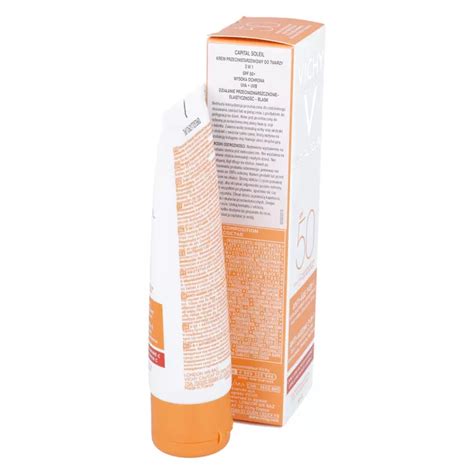 Vichy Ideal Soleil Krem Przeciwstarzeniowy Do Twarzy 3 W 1 SPF 50