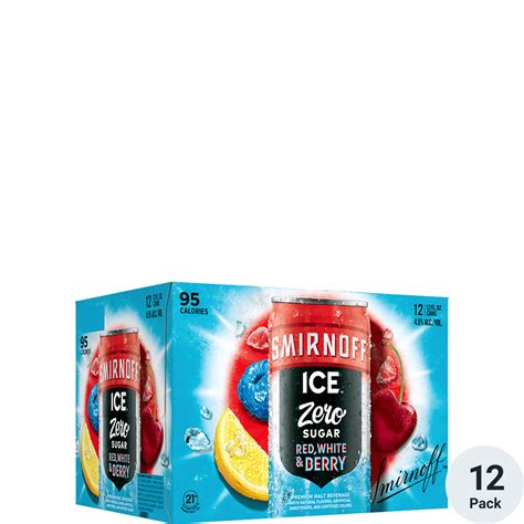 Smirnoff Ice Zero Sugar Red White And Berry Total Wine And More