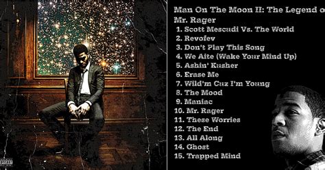 Music Reviews By M Kid Cudi Man On The Moon Ii The Legend Of Mr Rager