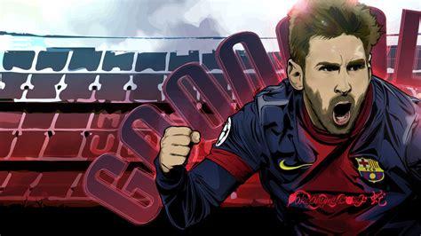 Lionel Messi vector wallpaper by akyanyme on DeviantArt