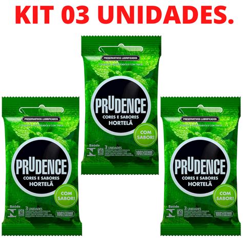 KIT Preservativo Cores e Sabores Hortelã Sex shop Loja Pimenta