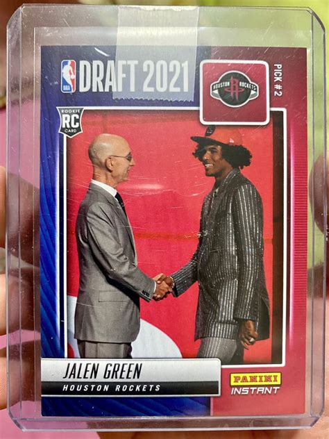 Jalen Green Rookie Card Hobbies Toys Toys Games On Carousell