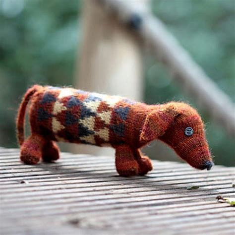 Dashing Dachshund Knitting Pattern By Ella Austin Knitting Patterns